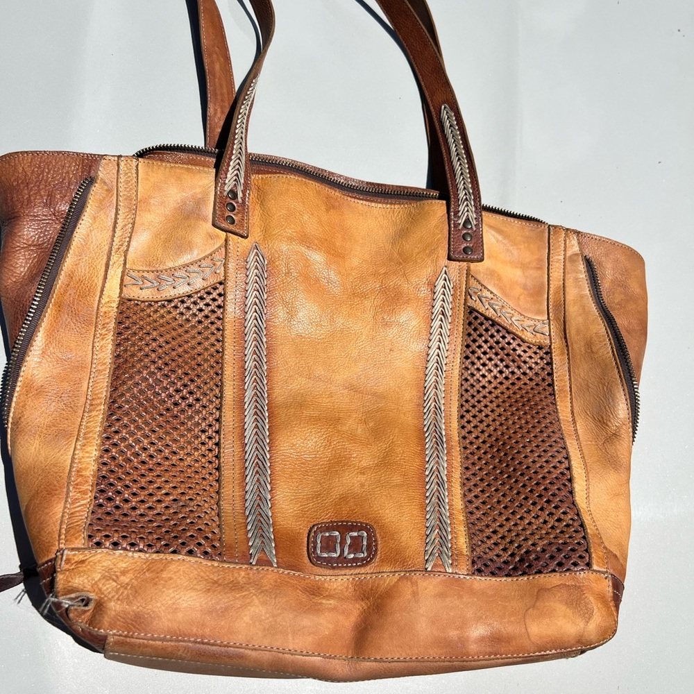 Bed Stu Amelie Weaved Leather Purse